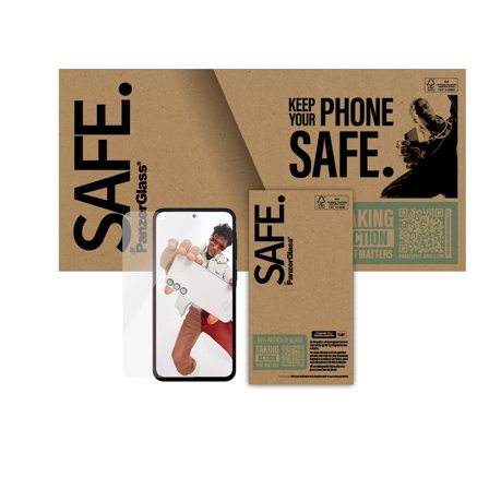 PanzerGlass SAFE. Screen Protector Samsung Galaxy new A55 5G UWF