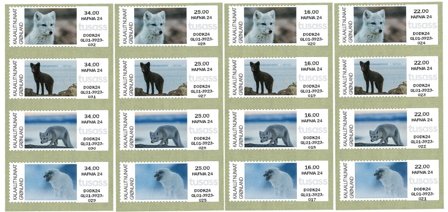 Grønland - Frankeringsmærker 2024 - HAFNIA 24 - HAFNIA 24 - Postfrisk collectors set