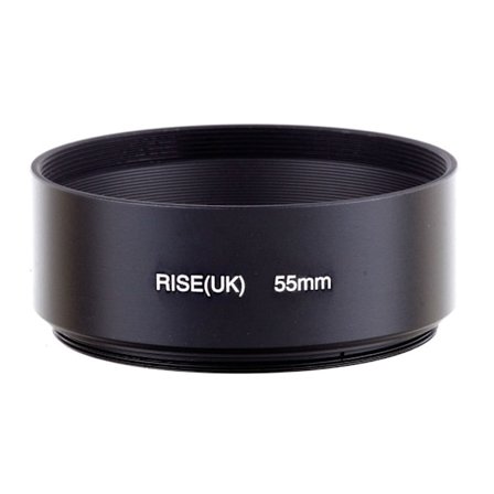 55 mm motljusskydd / standard lens hood