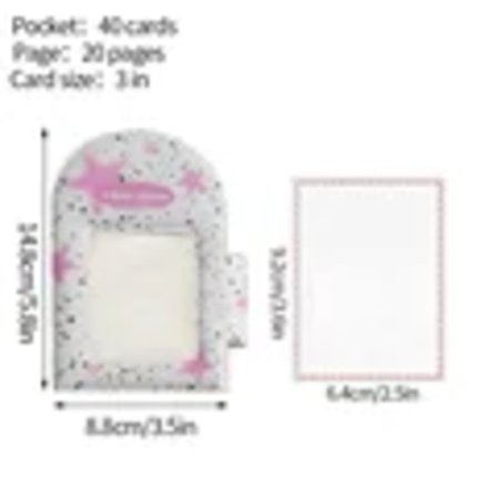 Photocard Kpop Photocard Binder Kpop Fotoalbum 26/40 Lomme Idol Album Billedkort Indehaver Bog Kreativ Fotosamling Tbook I S1