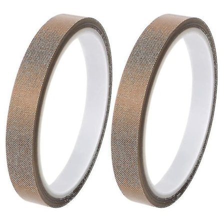 2 Ruller PTFE Tape/PTFE Tape til Vakuumforsegler Maskine, Hånd- og Impulsforseglere (1/2-tomme X 33 Fod)