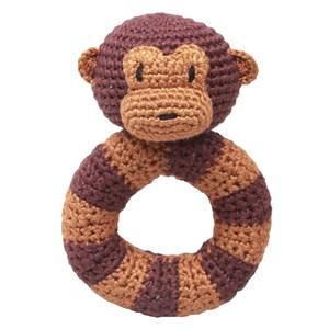 natureZOO Brown Mr Monkey Ring Rattle 0 - 24 months - First toys and baby toys - 0 - 24 months - Brown - Junge - Rattle