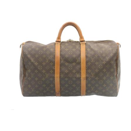 Louis Vuitton Vintage, Pre -owned Keepall 50 Bruin, Dames, Maat:ONE Size