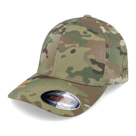 Flexfit - Camo flexfit Czapka Z Daszkiem - Multicam Camo Flexfit @ Hatstore