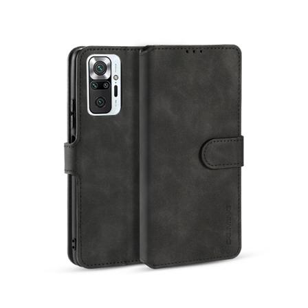 Xiaomi Redmi Note 10 Pro • Plånboksfodral • Dg.ming • Svart...