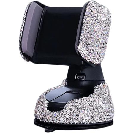 Bling Biltelefonhållare, Universal 360° Justerbar Crystal Rhin