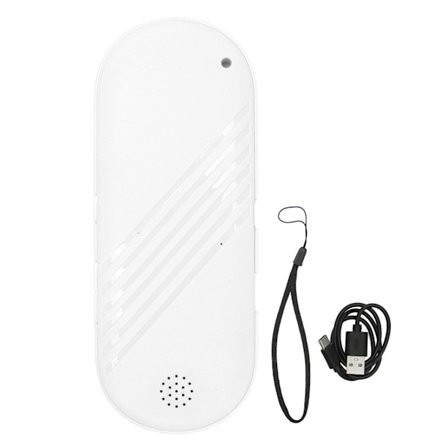 Mini Bluetooth -johtava tyynykaiutin, monitoiminen stereo, syvä basso, valkoinen