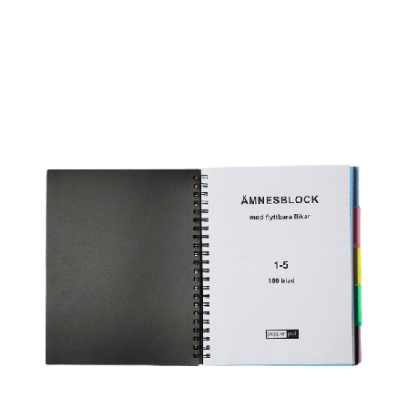 Hedlunds Ämnesblock A5 Kontor & papper ONESIZE