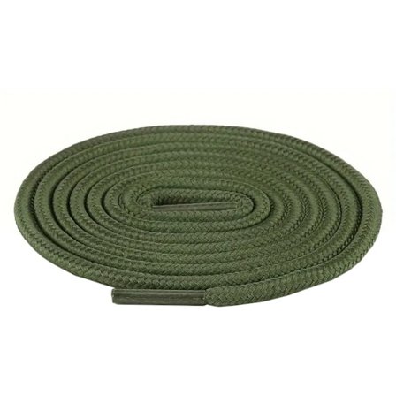 Kengännauhat - Pyöreät [100 cm] - Armeijanvihreät luonnonväriset