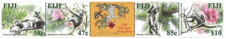 Fiji 2016 - Abens år - Postfrisk sæt 4v