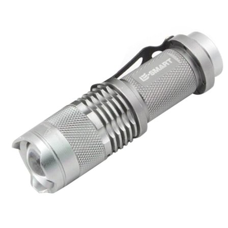 Mini lomme LED lommelykt LED lommelykt belteklips SØLV