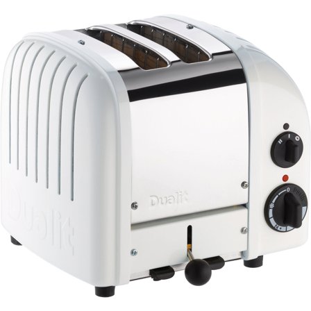 Dualit Newgen 2 slice toaster, hvid | KitchenOne