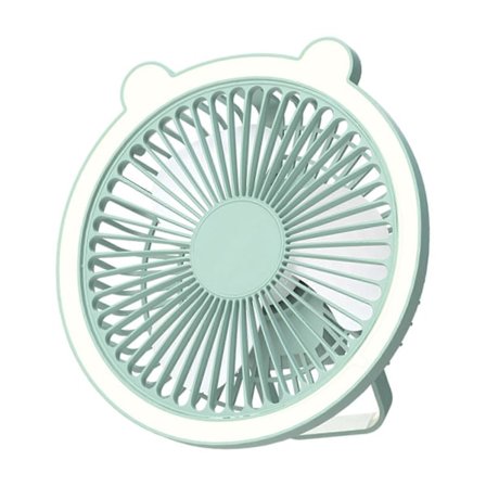 1200mAh Hængende Ventilator Genopladelig Campingventilator med Krog+Lygte til Drenge Piger_max