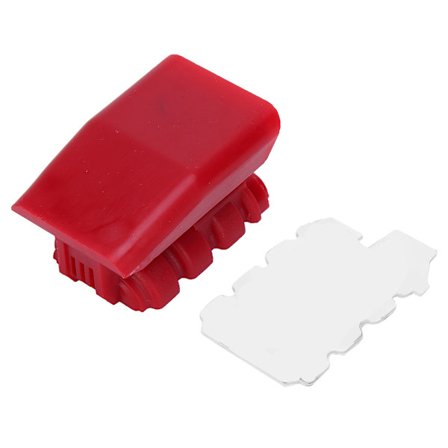 RC Motorhjelm Luftindtag Fjernbetjening Bil Simulation DIY Modificeret til AXIAL 90018Rød