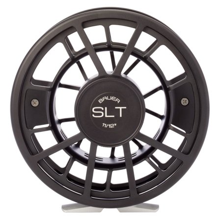 Bauer SLT Fly Reel - Black & Silver #11/12