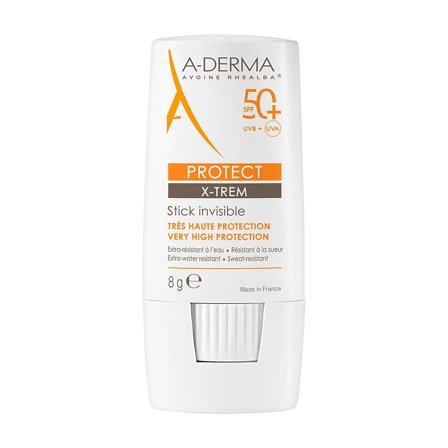 A-DERMA Protect Invisible Sun Stick SPF50+ 8 g, Skincare, Solcreme, Solcreme Til Ansigtet