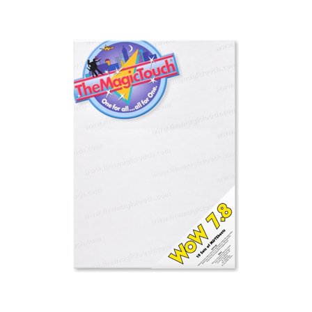 Magic Touch WoW 7.8 Transferpapper En Storlek Vit