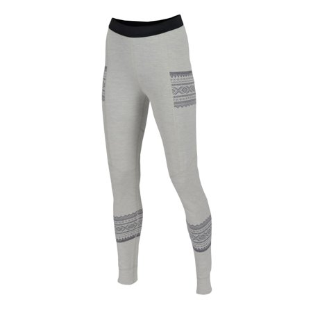 Aclima DesignWool Marius Longs Woman Women base layer trousers Grey XL