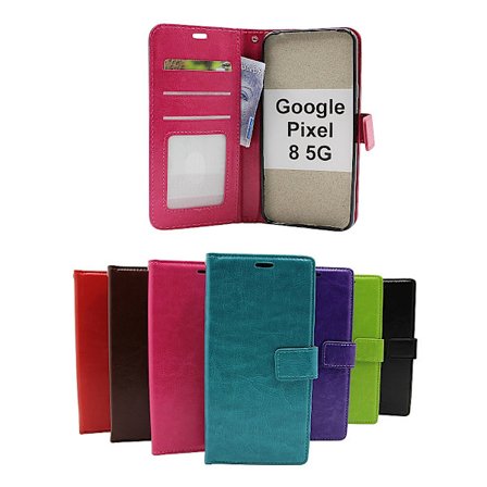 Crazy Horse Wallet Google Pixel 8 5G