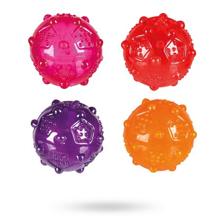 Trixie - Gummiboll Med Ljud - Till hundpromenaden - Hundleksaker