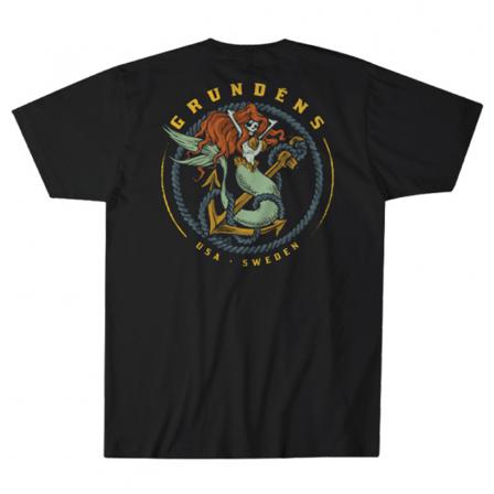 Grundéns Mermaid SS T-Shirt Black - S