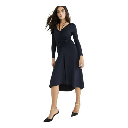 Veronica Beard, Midi Dresses Blauw, Dames, Maat:S