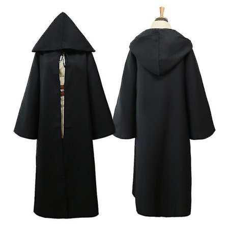 Star Wars Cosplay Costume Anakin Skywalker Replica Jedi Robe Fantasia Male Halloween Cosplay Jedi Costume For Men Plus Size 4xl Coffee Full M
