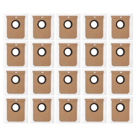 Ersättningsdammsugarpåse för L50 L60 H9 Plus Dammsugare Smutsavfall Dammpåsar Tillbehör 20 ST