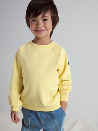 Polarn O. Pyret - Sweatshirt - 110 - Childrenswear - yellow