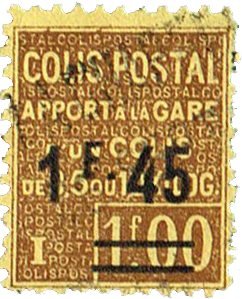 Frankrig 1928-1929 pakkeporto YT 88A - Stemplet