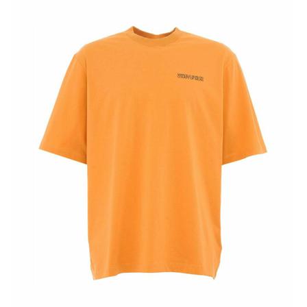 Marcelo Burlon, T-Shirt Cmaa 054F22Jer 001 22 Oranje, Heren, Maat:L