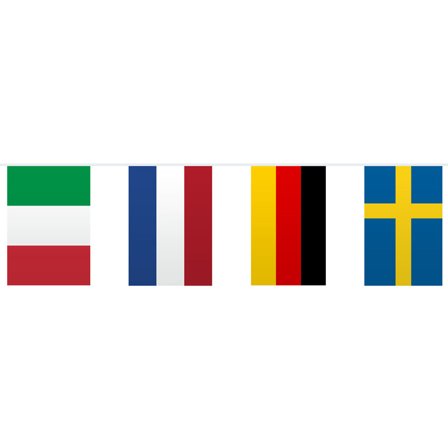 Flaggirlander Europeiske Flagg