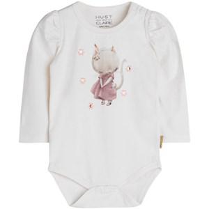 Hust&Claire Sugar Bernice Baby Body 80 cm - All in ones - 80 cm - White - Mädchen