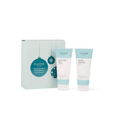 Plaisir Firming Bodylotion & Refreshing Shower Gel Gaveæske, Gaver, Gaveæsker, Matas Gaveæsker