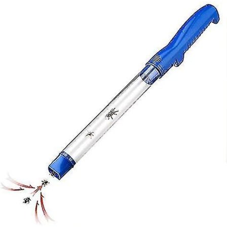 Kraftig insektfanger, edderkopp- og insektfanger med LED-lys, oppladbar insektsuger (trygt for insekter)BY