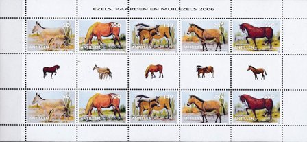Hollandske Antiller 2006 - NVPH V1631-1635 - Miniark - Postfrisk