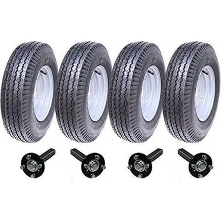 Parnells High Speed Twin Axle Trailer Kit 5.00-10 Road Legal Wheels Hub Stud Axle 500 10