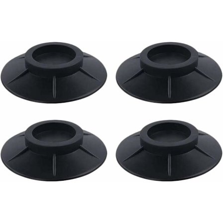 Anti-vibrations vaskemaskine måtter 4 stk. anti-vibrations vaskemaskine måtter - forhindrer vaskemaskinen i at flytte sig - anti-vibrations 