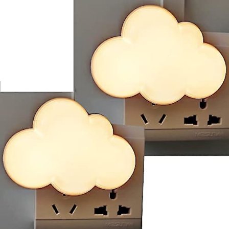 Sensor Led Night Light Plug-in Night Lights For Kids Adults. Cute Dream Lighting Wall Lamp Cloud Nightlight For Bedroom Bathroom,toilet,stairs,kitchen
