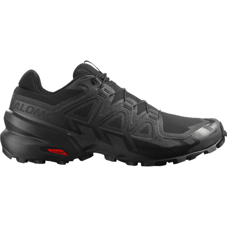 Salomon - Chaussures de trail running Chaussures Speedcross 6 Wide - Black / Black - 40⅔