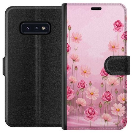Yhteensopiva Lompakkokotelo Samsung Galaxy S10e Petal Reverie Soft Blush
