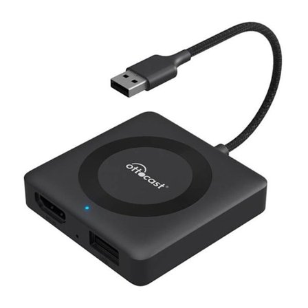 Ottocast MAX TV CarPlay- og Android Auto-adapter CA361-C4