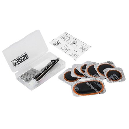 Sykkeldekk Dekk Gummi Lapp Lim Reparasjonssett Verktøy