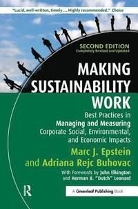 Making Sustainability Work, ISBN: 9781907643934