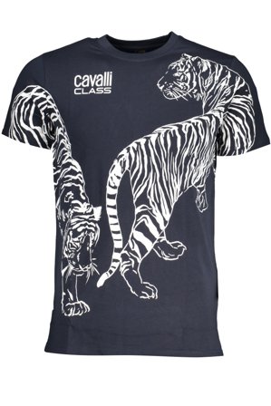 Cavalli Class T-shirt Maniche Corte Uomo Blu