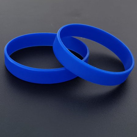 1kpl Urheilu ranneke Värillinen Silikoni Opiskelija Koripallo Fitness Peli Pari Rannekoru Miehet (L, Laivastonsininen)