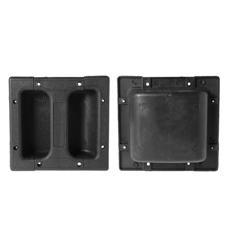 Liukuva navetan oven kahva kaiuttimet upotettu kahva kitaravahvistinkaappiin