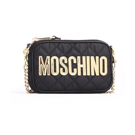 Moschino, Cross Body Bags Zwart, Dames, Maat:ONE Size