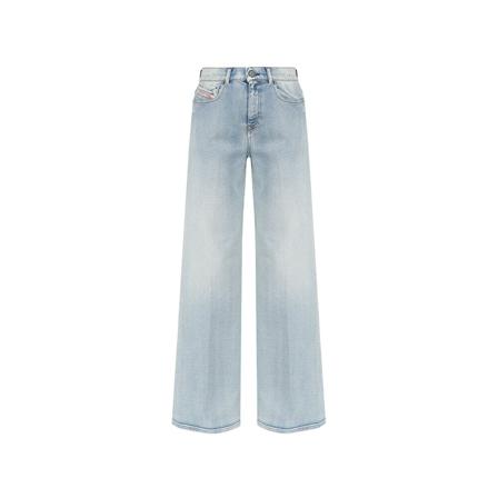 Diesel Flared Jeans Blå, Dame, Størrelse: W28 L32