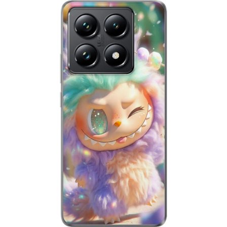 Kompatibelt Mobilskal till Xiaomi Xiaomi 14T Pro Söt fantasikaraktär med fluffig päls, pastellfärger och kawaii-stil, lekfull illustration för ba